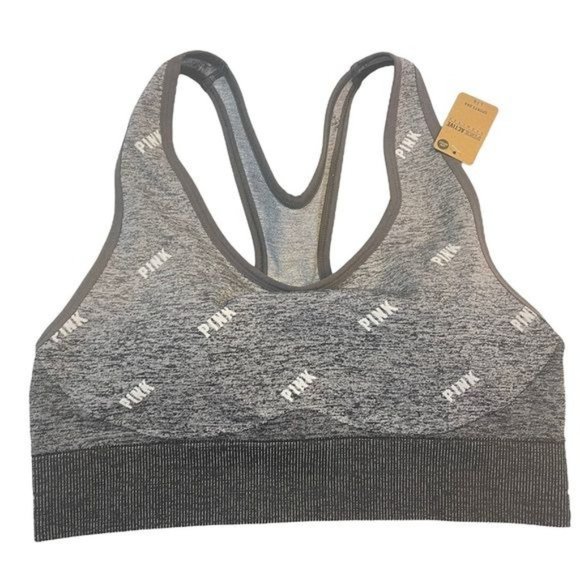 Victoria’s Secret Pink Active Seamless Lightly Lined Sport Bra Large - Picture 1 of 8